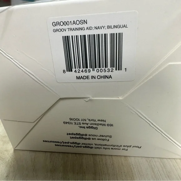 NEW Diggs Groov Crate Training Aid - Navy Blue - Puppy Enrichment Lick Toy Dogs - Picture 6 of 6